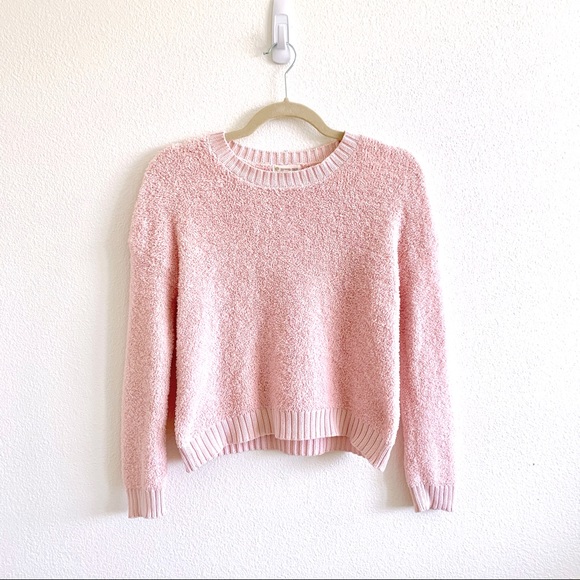 Tucker + Tate Other - Girls Fuzzy Tucker+Tate Baby Pink Crew Neck